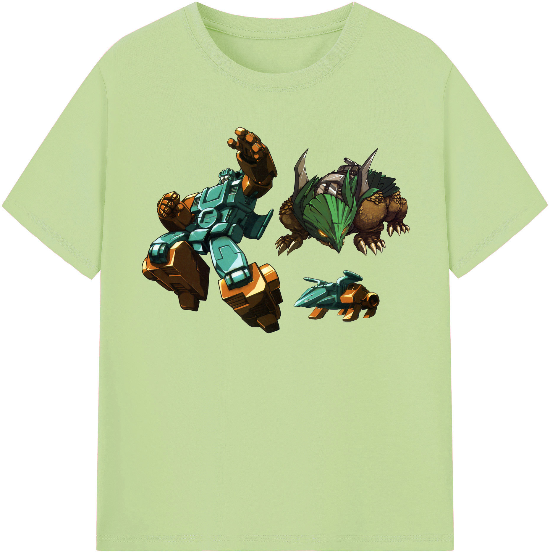 （画像用）  綿100％半袖Tシャツ（フロントプリント）